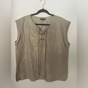 100% Linen For Cynthia Tank